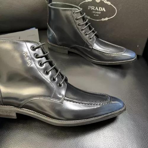Replica Prada Boots For Men #1381666 $150.00 USD for Wholesale