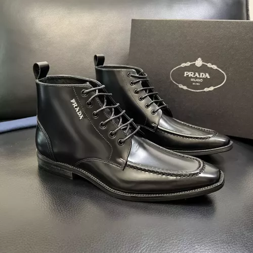 Wholesale Prada Boots For Men #1381667 $150.00 USD, Wholesale Quality Replica Prada Boots
