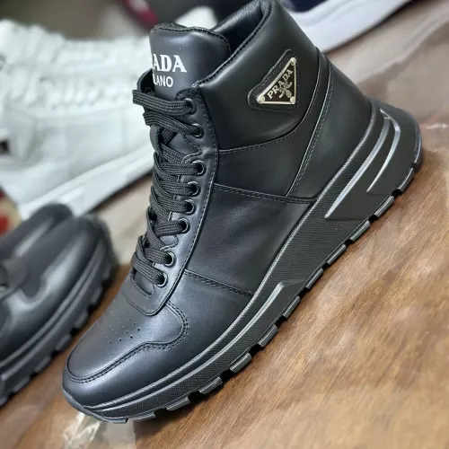 Replica Prada High Top Shoes For Men #1381671 $100.00 USD for Wholesale