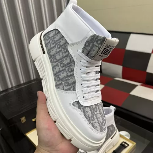Replica Christian Dior High Top Shoes For Men #1381684 $82.00 USD for Wholesale