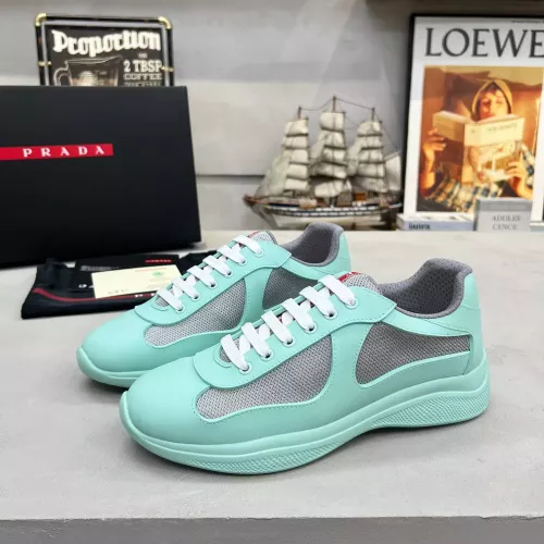 Wholesale Prada Casual Shoes For Men #1381694 $112.00 USD, Wholesale Quality Replica Prada Casual Shoes
