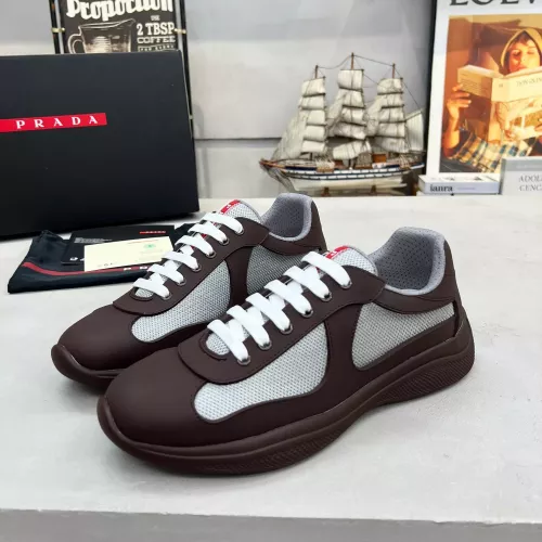 Wholesale Prada Casual Shoes For Men #1381697 $112.00 USD, Wholesale Quality Replica Prada Casual Shoes