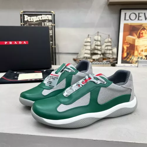 Wholesale Prada Casual Shoes For Men #1381700 $112.00 USD, Wholesale Quality Replica Prada Casual Shoes