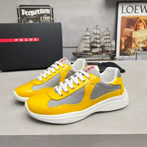 Wholesale Prada Casual Shoes For Men #1381713 $112.00 USD, Wholesale Quality Replica Prada Casual Shoes