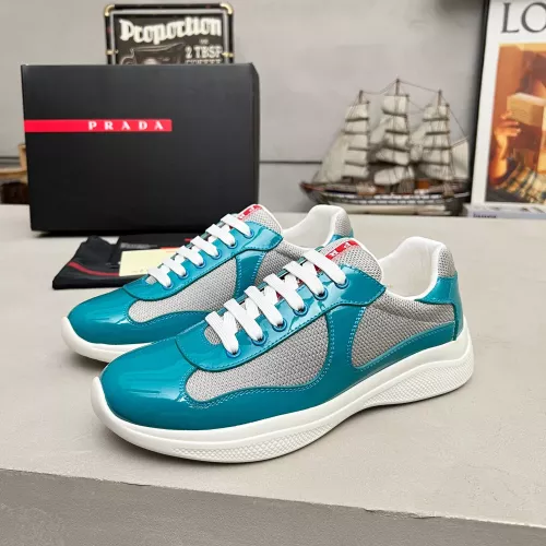 Wholesale Prada Casual Shoes For Men #1381717 $112.00 USD, Wholesale Quality Replica Prada Casual Shoes