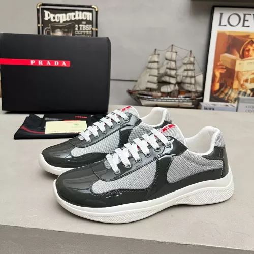 Wholesale Prada Casual Shoes For Men #1381721 $112.00 USD, Wholesale Quality Replica Prada Casual Shoes