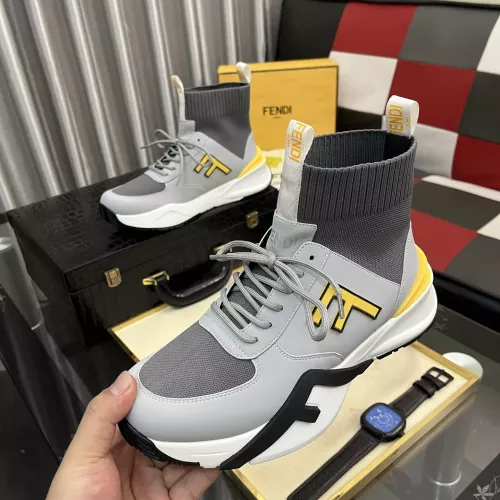 Wholesale Fendi Fashion Boots For Men #1381805 $102.00 USD, Wholesale Quality Replica Fendi Fashion Boots