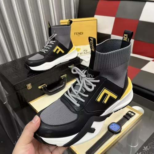 Wholesale Fendi Fashion Boots For Men #1381806 $102.00 USD, Wholesale Quality Replica Fendi Fashion Boots