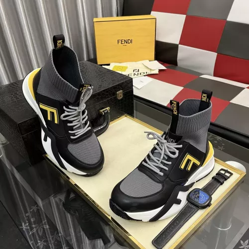Replica Fendi Fashion Boots For Men #1381806 $102.00 USD for Wholesale