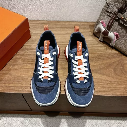 Replica Hermes Casual Shoes For Men #1381816 $85.00 USD for Wholesale
