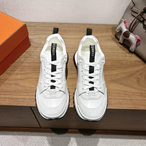 Replica Hermes Casual Shoes For Men #1381818 $85.00 USD for Wholesale