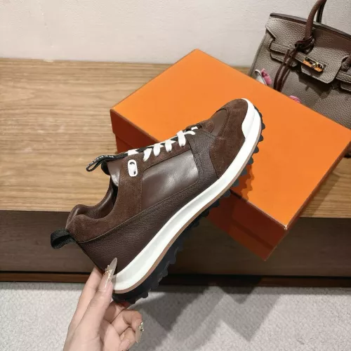 Replica Hermes Casual Shoes For Men #1381821 $85.00 USD for Wholesale