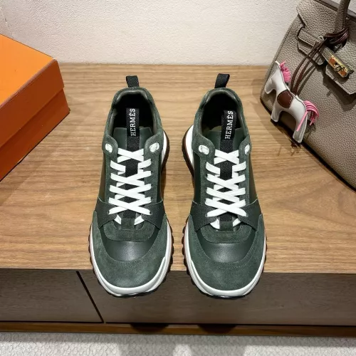 Replica Hermes Casual Shoes For Men #1381822 $85.00 USD for Wholesale