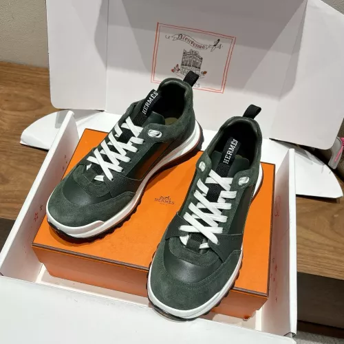 Replica Hermes Casual Shoes For Men #1381822 $85.00 USD for Wholesale