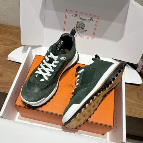 Replica Hermes Casual Shoes For Men #1381822 $85.00 USD for Wholesale
