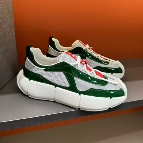 Wholesale Prada Casual Shoes For Men #1381858 $82.00 USD, Wholesale Quality Replica Prada Casual Shoes