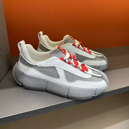 Wholesale Prada Casual Shoes For Men #1381860 $82.00 USD, Wholesale Quality Replica Prada Casual Shoes