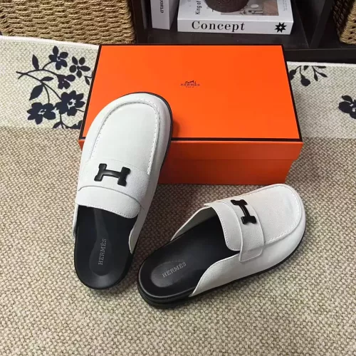 Replica Hermes Slippers For Women #1381866 $82.00 USD for Wholesale