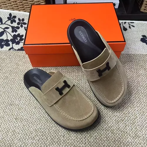 Wholesale Hermes Slippers For Men #1381867 $82.00 USD, Wholesale Quality Replica Hermes Slippers