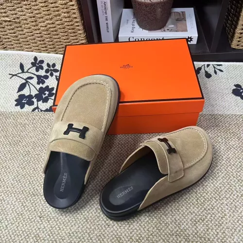 Replica Hermes Slippers For Women #1381868 $82.00 USD for Wholesale