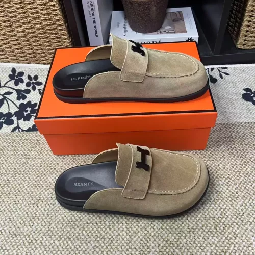 Replica Hermes Slippers For Women #1381868 $82.00 USD for Wholesale