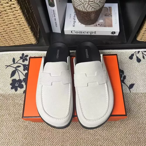 Replica Hermes Slippers For Women #1381872 $82.00 USD for Wholesale