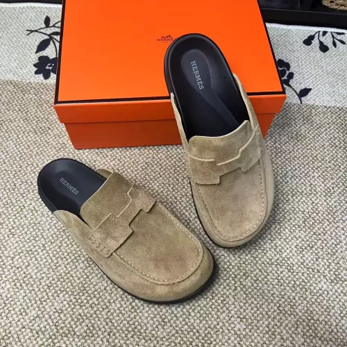 Wholesale Hermes Slippers For Men #1381873 $82.00 USD, Wholesale Quality Replica Hermes Slippers