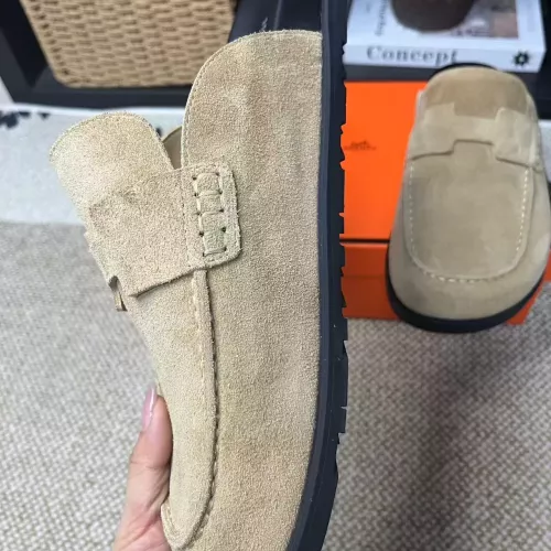 Replica Hermes Slippers For Men #1381873 $82.00 USD for Wholesale