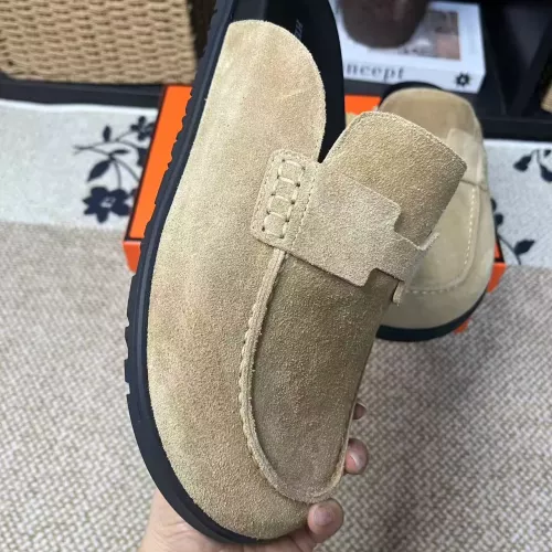 Replica Hermes Slippers For Men #1381873 $82.00 USD for Wholesale