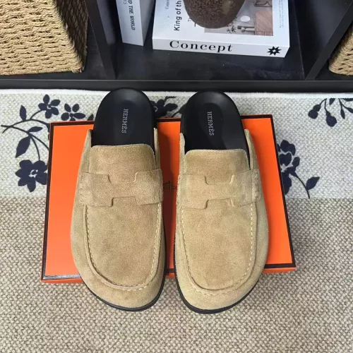 Replica Hermes Slippers For Women #1381874 $82.00 USD for Wholesale