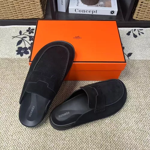 Replica Hermes Slippers For Women #1381876 $82.00 USD for Wholesale