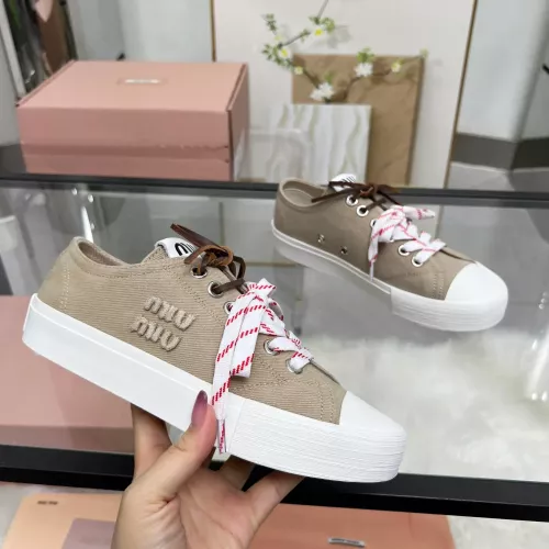 Replica MIU MIU Casual Shoes For Women #1381909 $88.00 USD for Wholesale