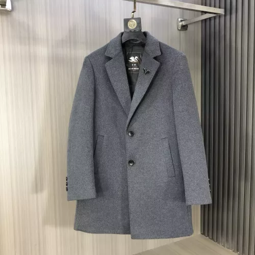 Wholesale Prada Coat Long Sleeved For Men #1381947 $294.21 USD, Wholesale Quality Replica Prada Coat