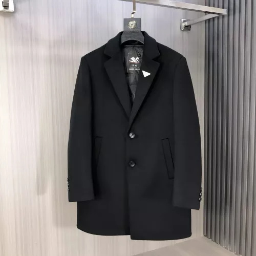 Wholesale Prada Coat Long Sleeved For Men #1381948 $294.21 USD, Wholesale Quality Replica Prada Coat