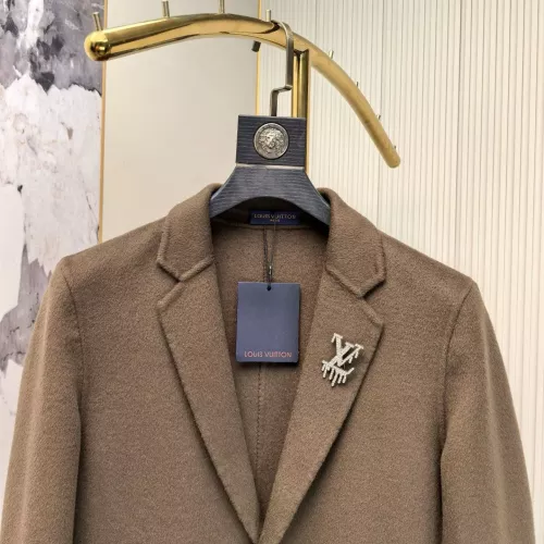 Replica Louis Vuitton LV Coat Long Sleeved For Men #1381949 $247.93 USD for Wholesale