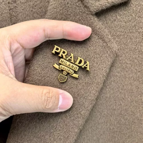 Replica Prada Coat Long Sleeved For Men #1381950 $264.46 USD for Wholesale