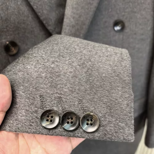 Replica Yves Saint Laurent YSL Coat Long Sleeved For Men #1381952 $314.05 USD for Wholesale