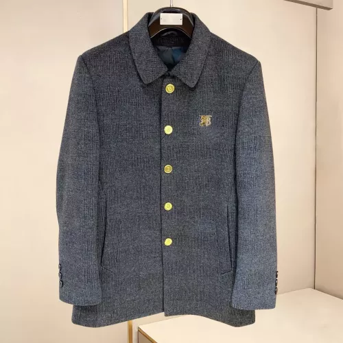 Wholesale Burberry Coats Long Sleeved For Men #1381968 $294.21 USD, Wholesale Quality Replica Burberry Coats