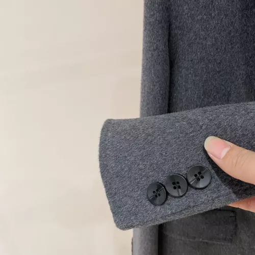 Replica Fendi Coat Long Sleeved For Men #1381971 $314.05 USD for Wholesale