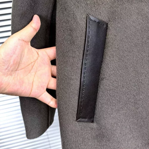Replica Prada Coat Long Sleeved For Men #1381978 $347.11 USD for Wholesale