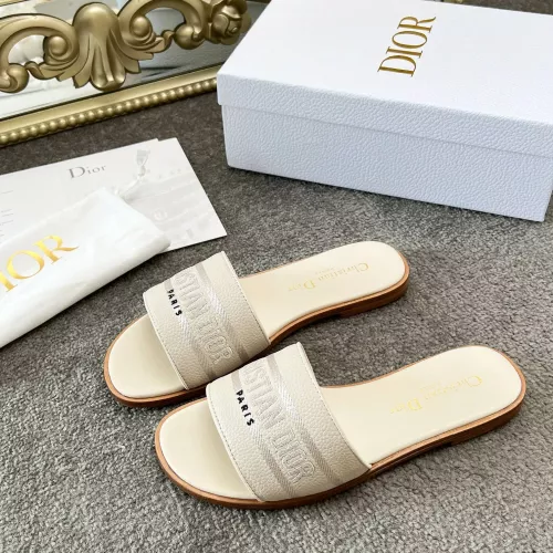 Wholesale Christian Dior Slippers For Women #1381995 $82.00 USD, Wholesale Quality Replica Christian Dior Slippers