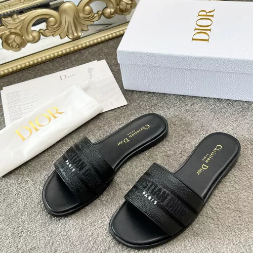 Wholesale Christian Dior Slippers For Women #1381997 $82.00 USD, Wholesale Quality Replica Christian Dior Slippers