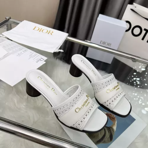 Replica Christian Dior Slippers For Women #1381998 $92.00 USD for Wholesale