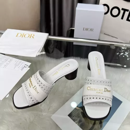 Replica Christian Dior Slippers For Women #1381998 $92.00 USD for Wholesale