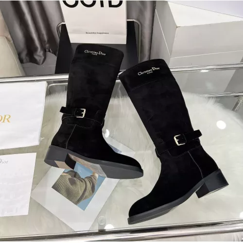 Wholesale Christian Dior Boots For Women #1382001 $155.00 USD, Wholesale Quality Replica Christian Dior Boots