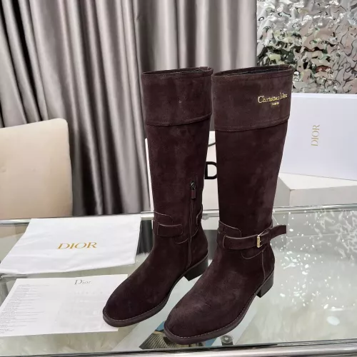 Replica Christian Dior Boots For Women #1382002 $155.00 USD for Wholesale