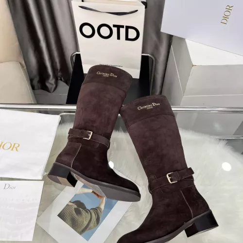 Replica Christian Dior Boots For Women #1382002 $155.00 USD for Wholesale