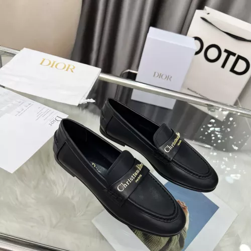 Wholesale Christian Dior Leather Shoes For Women #1382010 $105.00 USD, Wholesale Quality Replica Christian Dior Leather Shoes