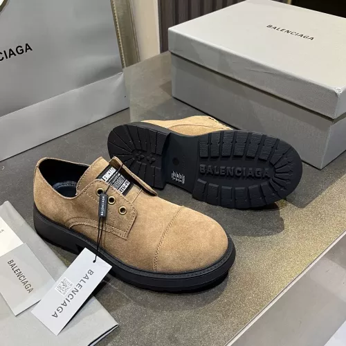 Replica Balenciaga Leather Shoes For Women #1382015 $125.00 USD for Wholesale