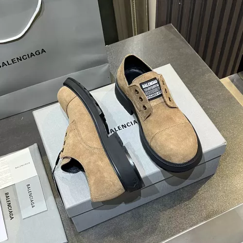 Wholesale Balenciaga Leather Shoes For Men #1382016 $125.00 USD, Wholesale Quality Replica Balenciaga Leather Shoes